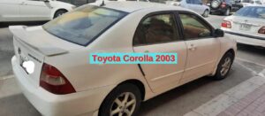 Toyota corolla 2003