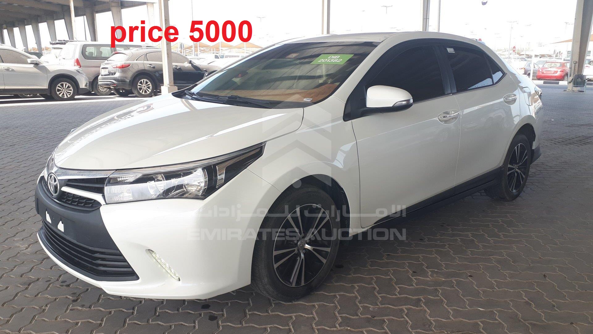price 6000 alfahd corolla cars auction
