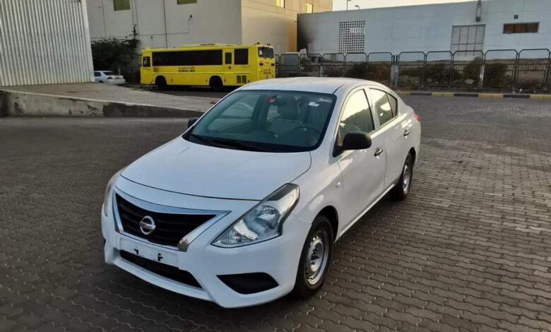 Nissan Sunny 2016 for only 9,000 aed