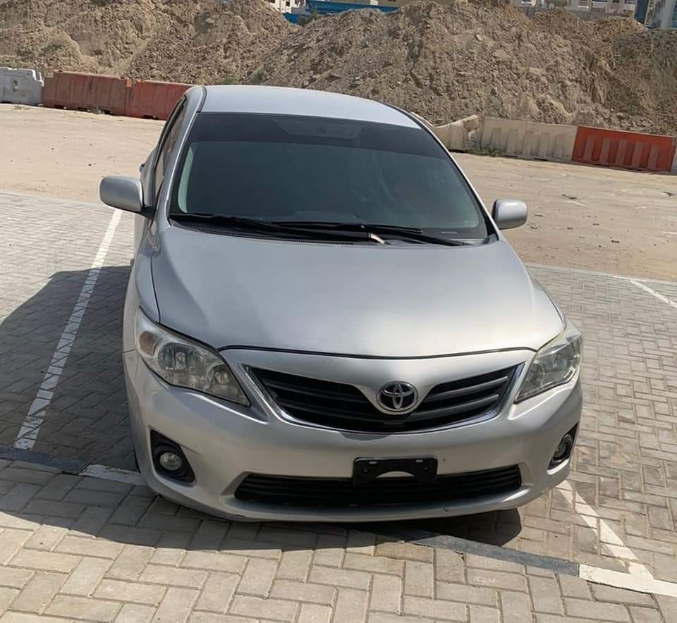 Toyota Corolla 2012 in good condition for only 8,000 aed