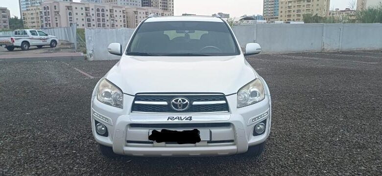 2012 Toyota RAV4 heavy-duty vehicle