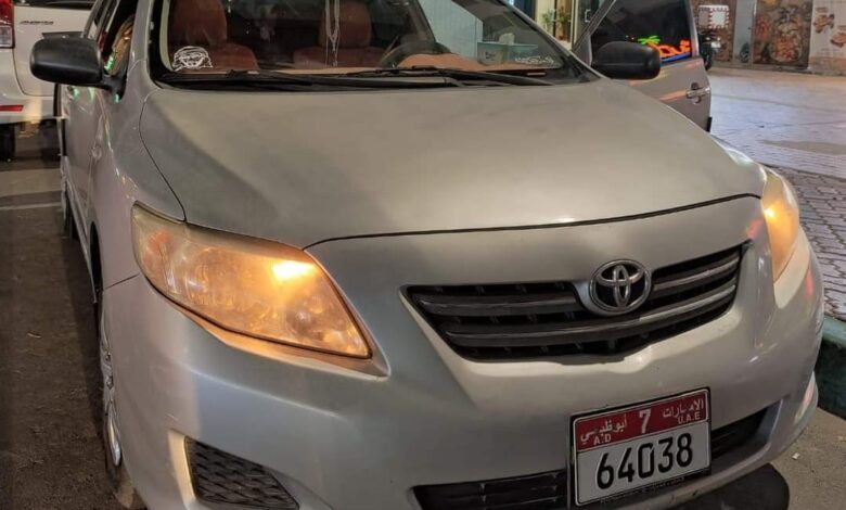 Toyota Corolla 2009 in good condition for 7000 aed